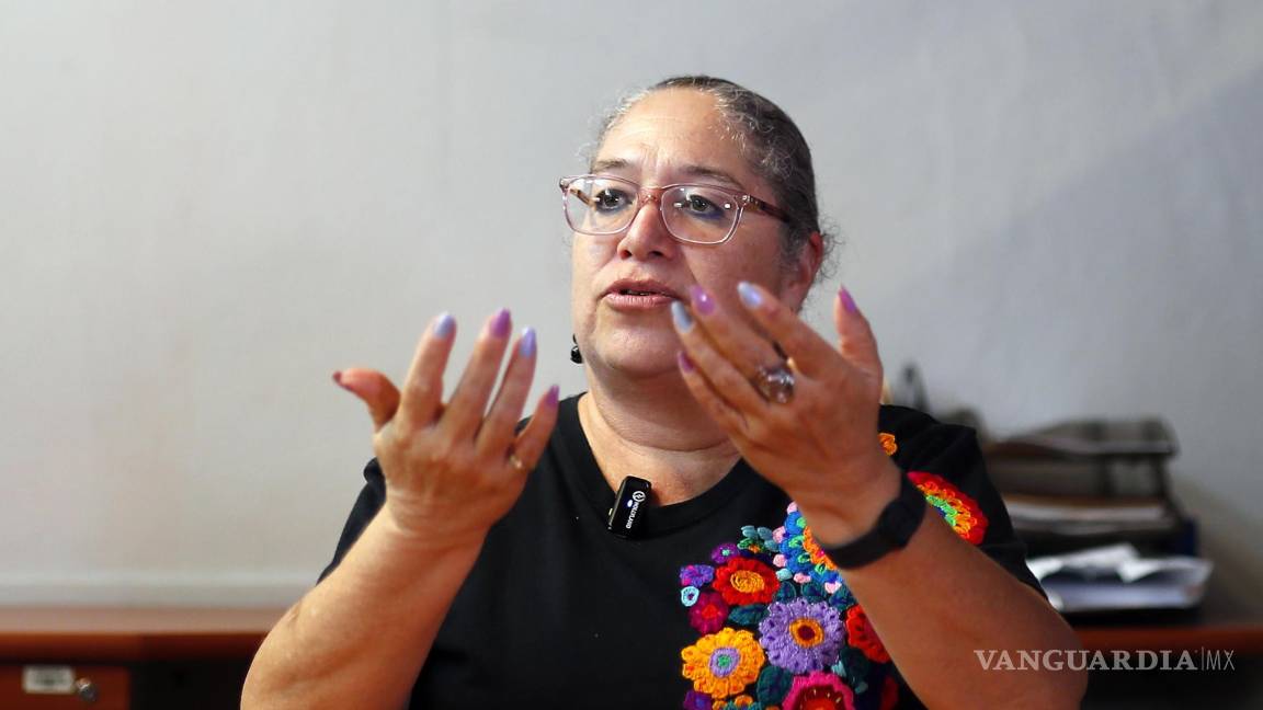 $!La directora del Consejo Estatal para la Prevención y Atención de la Violencia Intrafamiliar, Ángeles González. En México cada día son asesinadas diez mujeres.