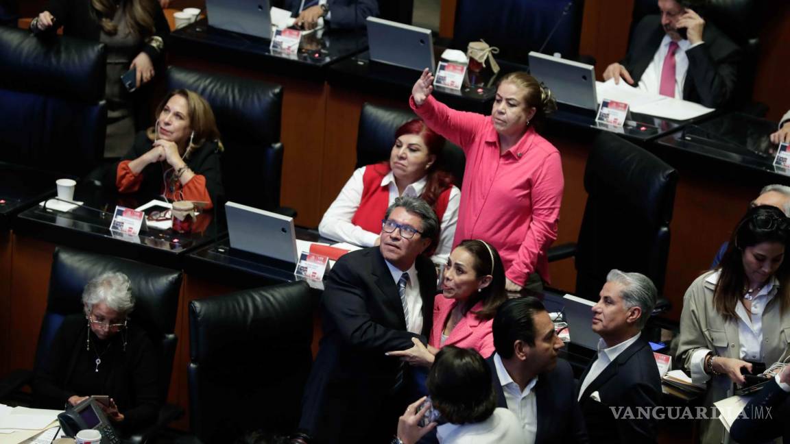 Ricardo Monreal, líder de Morena en el Senado vota en contra del ‘Plan B’