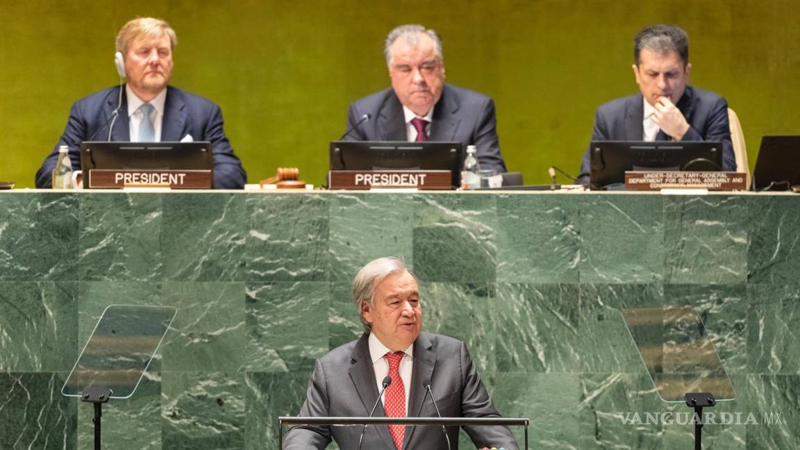 Inicia la Conferencia del Agua de la ONU, es la primera cumbre de este tipo en casi medio siglo