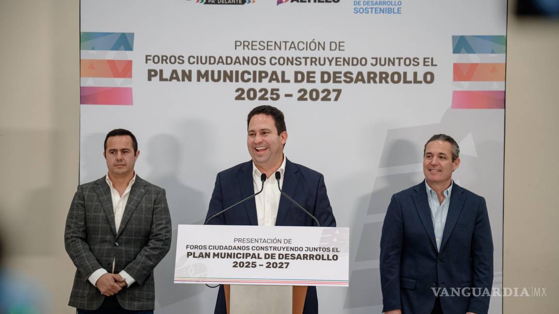 Alcalde de Saltillo convoca a la participación ciudadana con foros para el Plan Municipal de Desarrollo