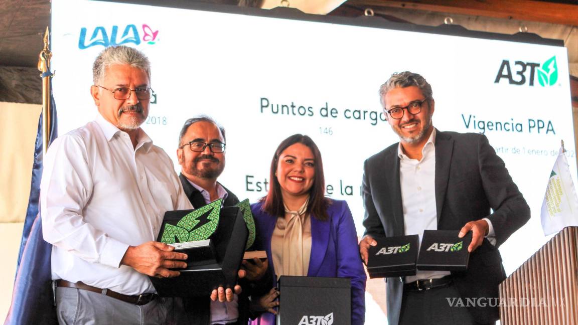 Reconocimiento al consumo de energía limpia: Alianza estratégica entre Grupo Lala y A3T