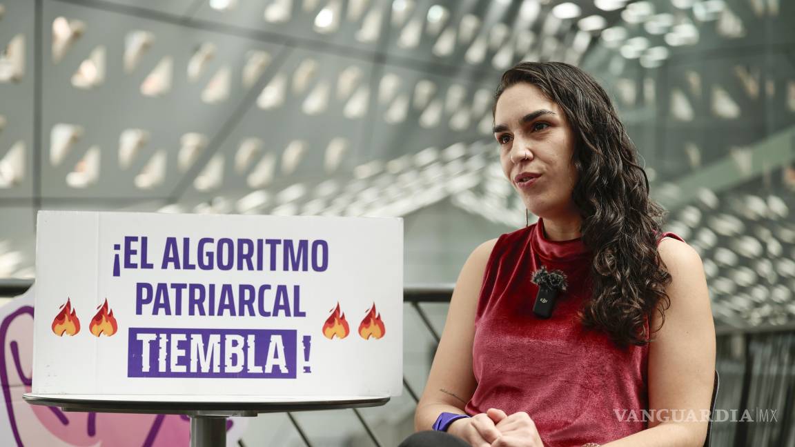 $!La directora del documental 'Llamarse Olimpia', Indira Cato, durante una entrevista con EFE este lunes, en Ciudad de México (México).
