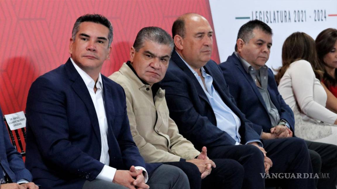 $!“Cuentas con Coahuila, Alito”, subrayó el mandatario estatal en la Cuarta Reunión Plenaria del Grupo Parlamentario del PRI.