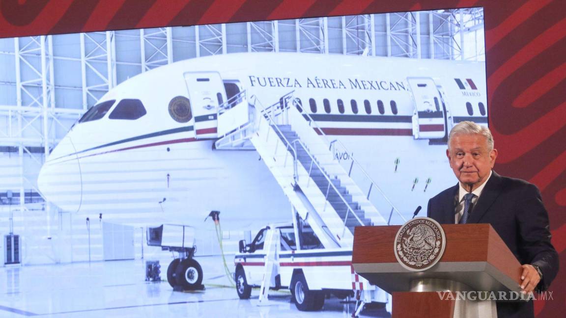 Senadora coahuilense pedirá a AMLO cuentas sobre la venta del avión presidencial