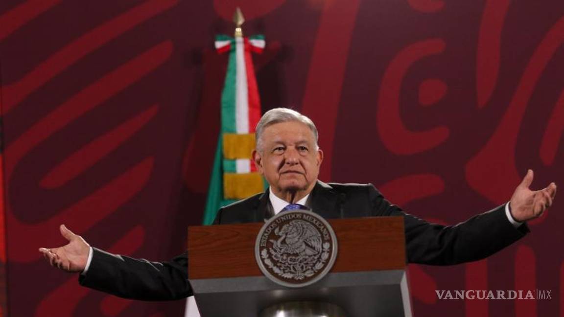 $!Andrés Manuel López Obrador, presidente de México, en su conferencia matutina.