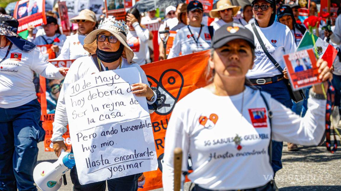 Colectivos de búsqueda acusan “narcogobiernos” en México; marcha de buscadores el 10 de mayo