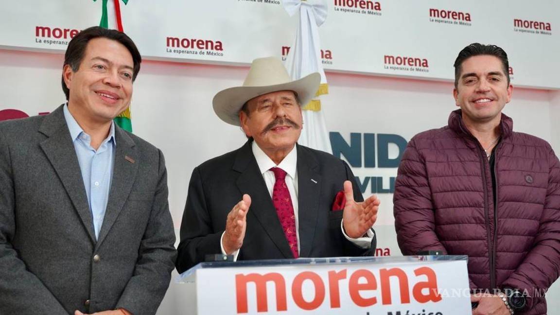 Mario Delgado anuncia a Armando Guadiana como precandidato único de Morena a la gubernatura de Coahuila