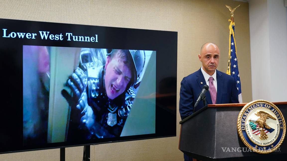 $!El fiscal federal para el Distrito de Columbia, Matthew Graves, da una conferencia de prensa sobre el desarrollo del ataque del 6 de enero al Capitolio en Washington.