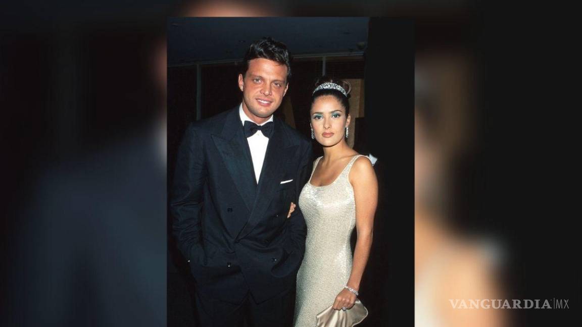 $!Luis Miguel y Salma Hayek brillaron en la alfombra roja de 1997.