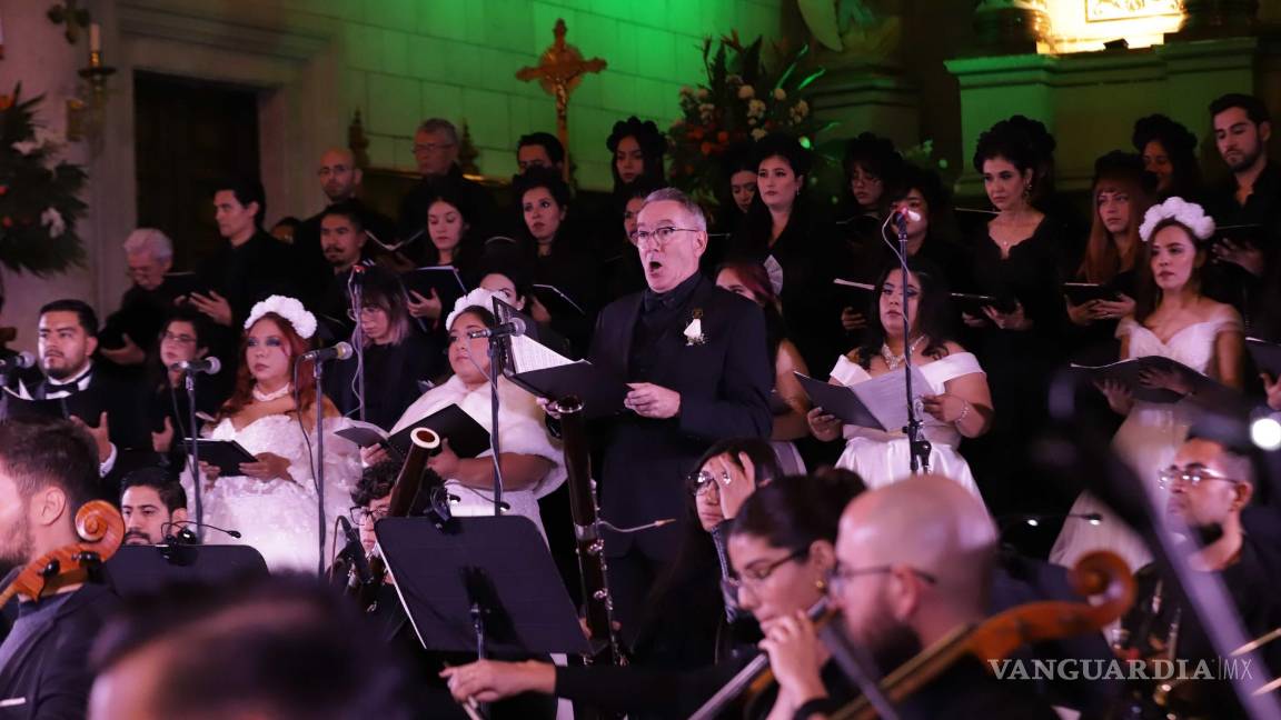 $!El concierto ‘Lux Perpetua’ llevó el Requiem de Mozart a la Catedral