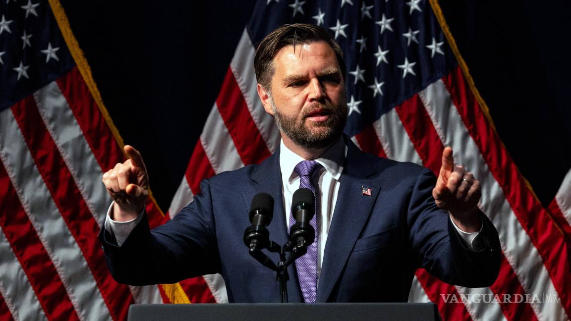 $!El el vicepresidente JD Vance. El gobierno de Trump rechazó la idea de que Irán hubiera podido trasladar su uranio enriquecido antes del ataque estadounidense.