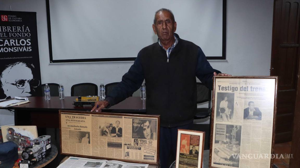 $!Antonio de la Cruz fue uno de los sobrevivientes de este accidente ferroviario.