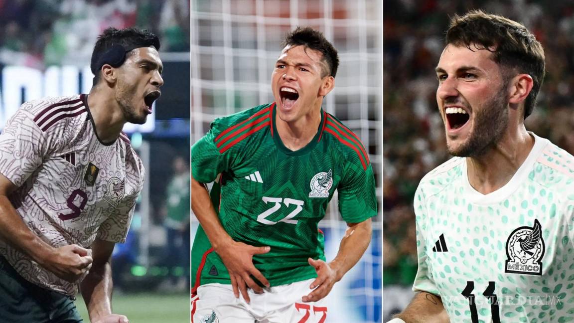 Tridente de lujo para la Selección Mexicana: Raúl Jiménez, Chucky Lozano y Santi Giménez lideran convocatoria del Tri