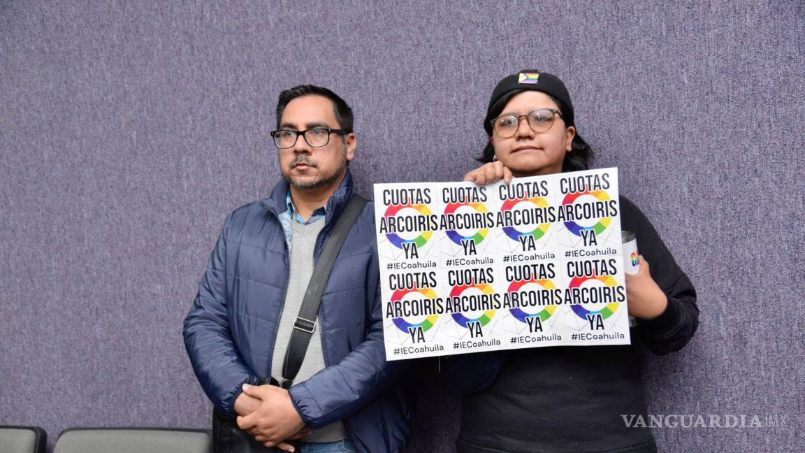 Se manifiesta comunidad LGBTIQA+ en inicio de proceso electoral de Coahuila; exigen participación efectiva