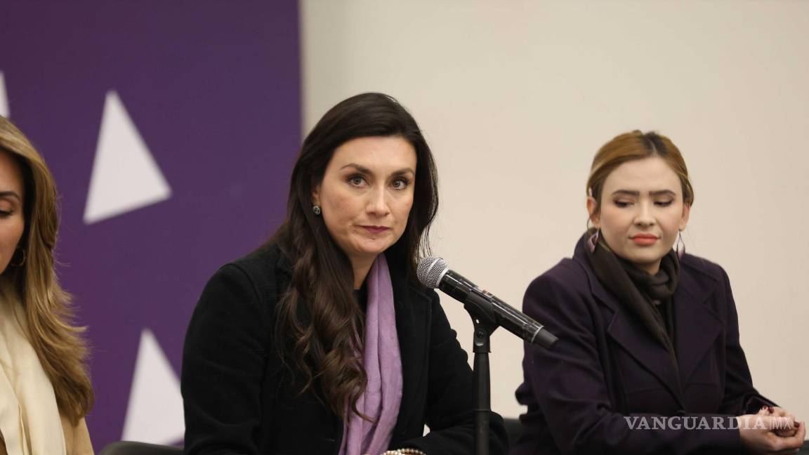 $!Mayra Valdés, secretaria de las Mujeres, reafirma su compromiso con las mujeres saltillenses.