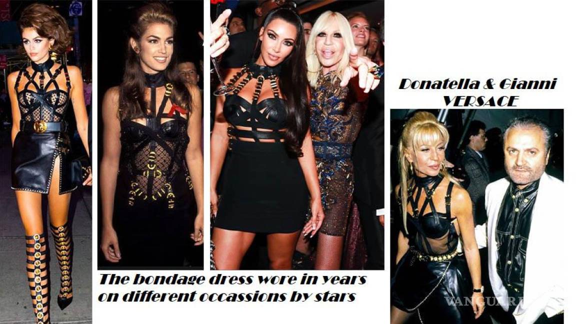 $!Donatella Versace, Cindy Crawford, su hija Kaia Gerber, Kim Kardashian, Penélope Cruz y ahora Dua Lipa, son algunas de las estrellas que han utilizado el vestido ‘bondage sexy’.