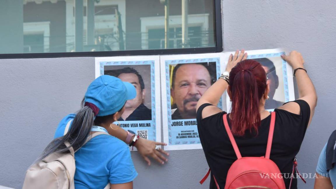 Protestan en Nuevo León por nulos avances en la investigación de personas desaparecidas