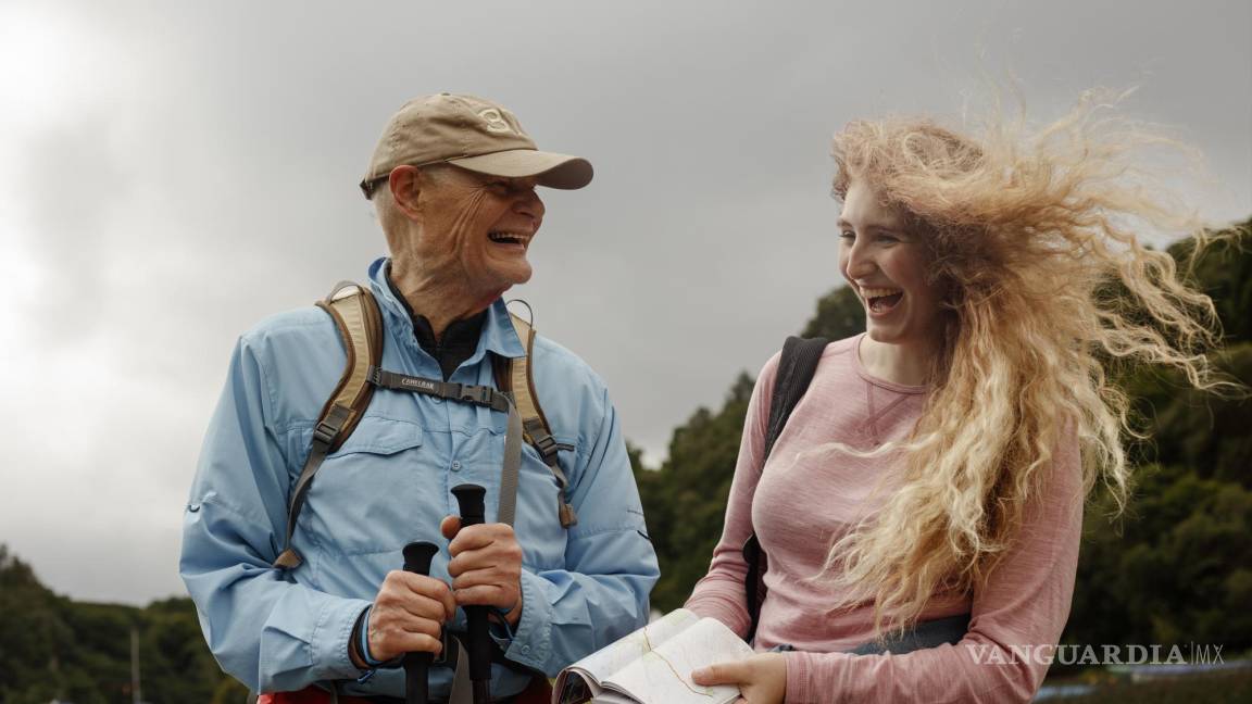 Caminé 136 kilómetros con mi abuelo y buceé con mi abuela