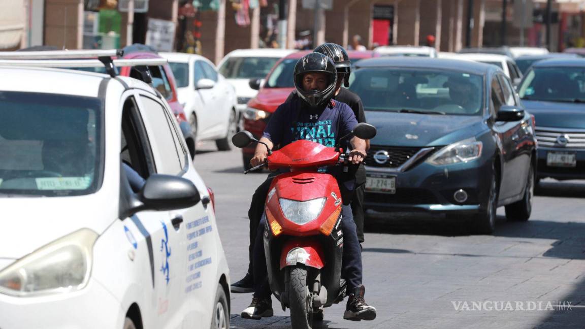 En Saltillo es obligatorio el uso de casco para los motociclistas