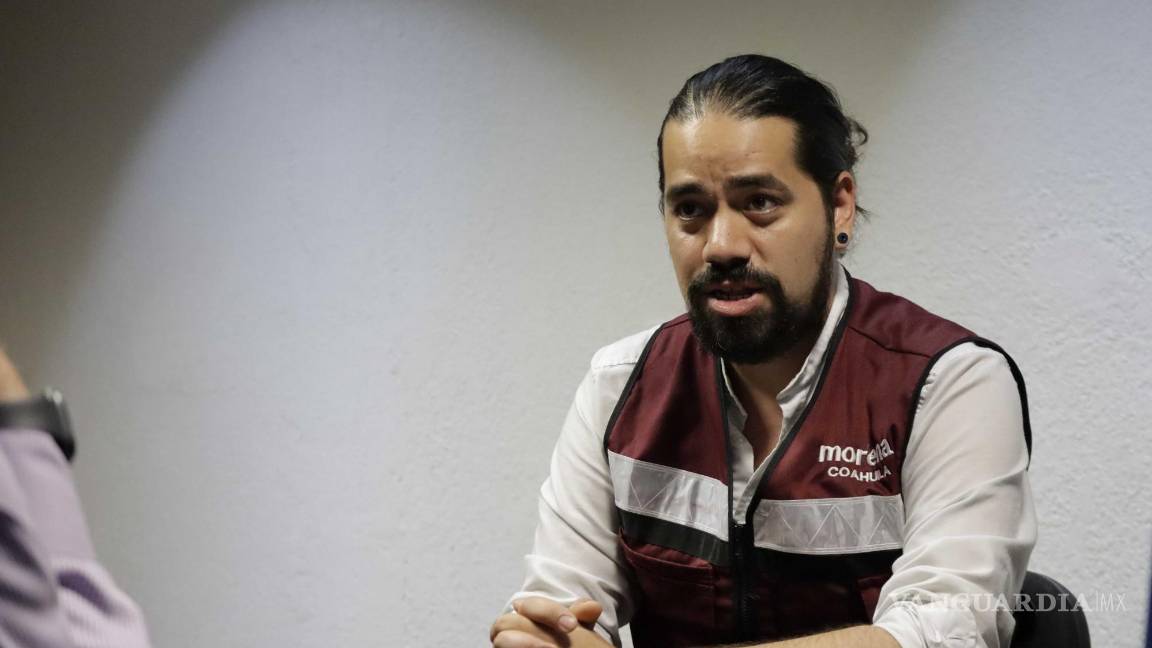 ‘La ciudadanía ya opinó y es lo que se va a respetar’: Diego del Bosque, dirigente de Morena Coahuila