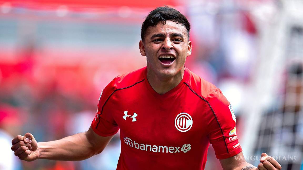 Alexis Vega ya está en Toluca y debutaría ante Mazatlán en la Jornada 2 del Clausura 2024