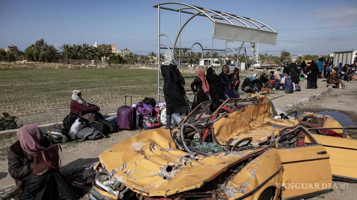 $!Centenares de miles de palestinos han sido desplazados por la guerra de Israel contra Hamas, y la mayoría ha tenido que irse hacia el sur de la Franja de Gaza.