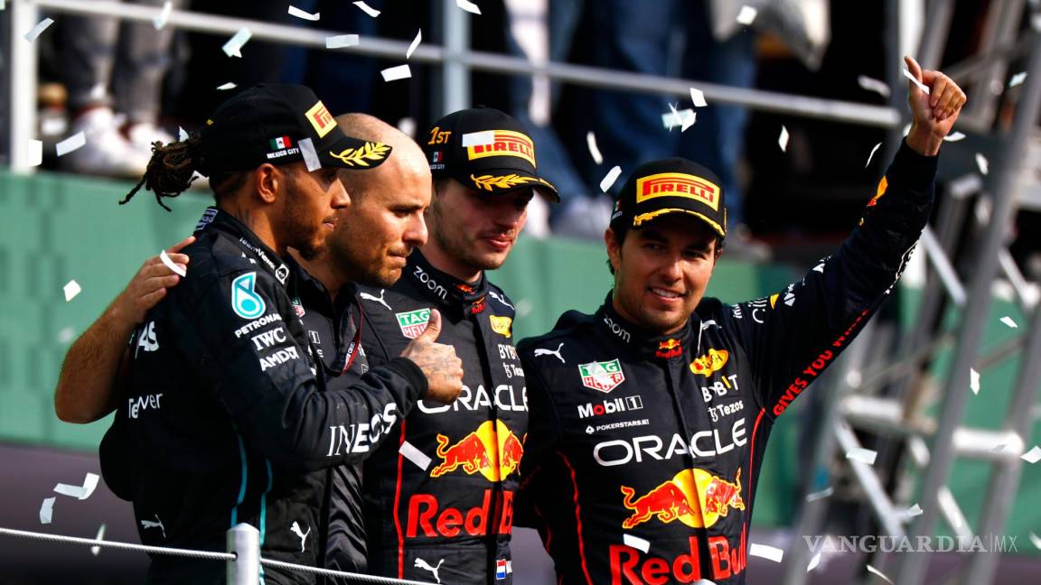 Max Verstappen se lleva el gran premio de México; ‘Checo’ Pérez sube al podio como tercero