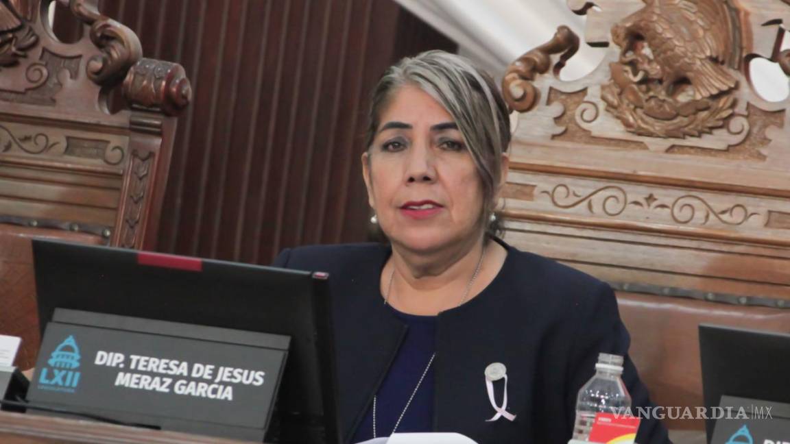 ‘Instituciones no deben ser arma política’: diputada Teresa Meraz