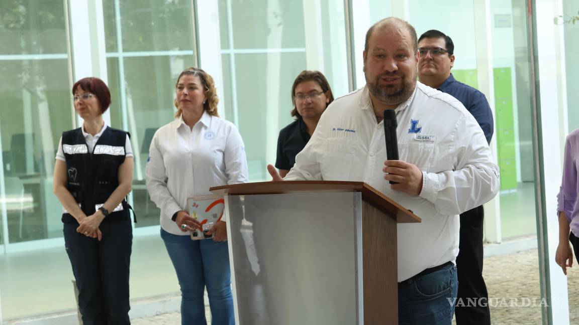 $!Víctor Sánchez, secretario general de la UAdeC, destacó que los simulacros permiten adaptar protocolos y reforzar la cultura de prevención en todos los planteles.