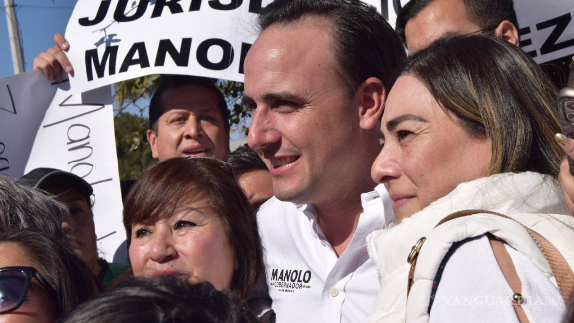 Manolo Jiménez es recibido en Monclova; inicia pre campaña en Región Centro de Coahuila