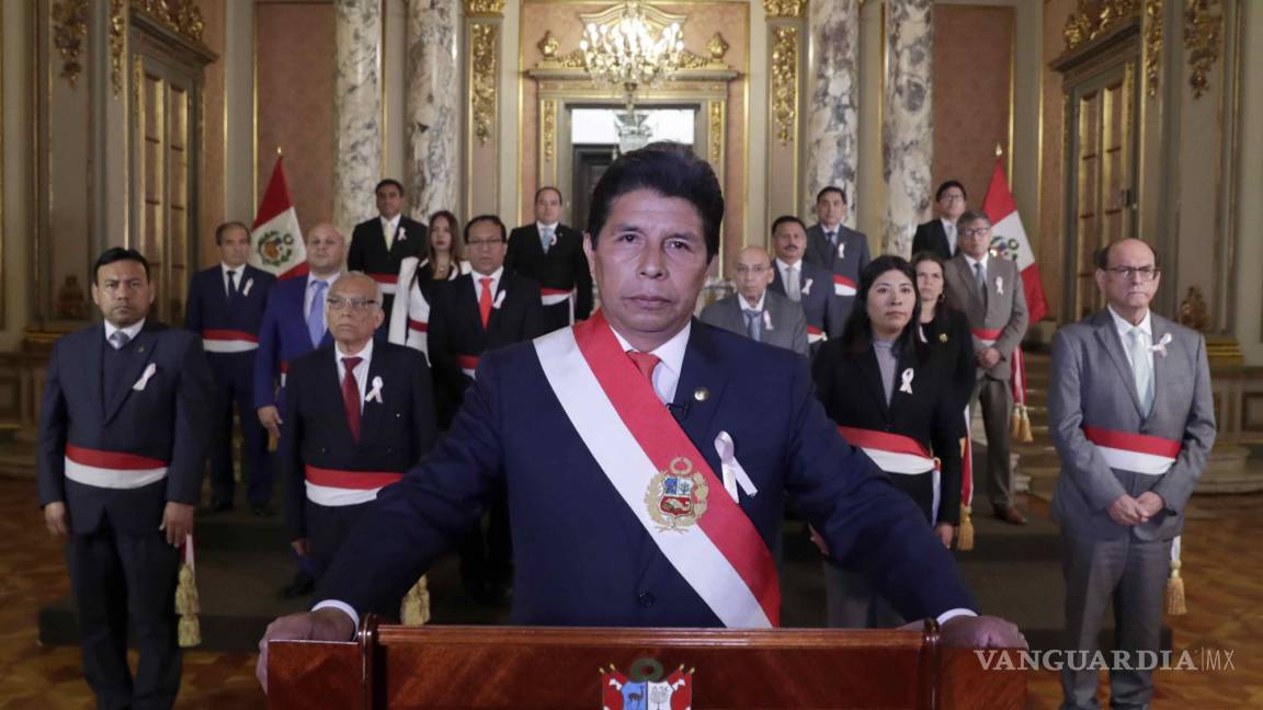 Niega Castillo cierre del Congreso peruano