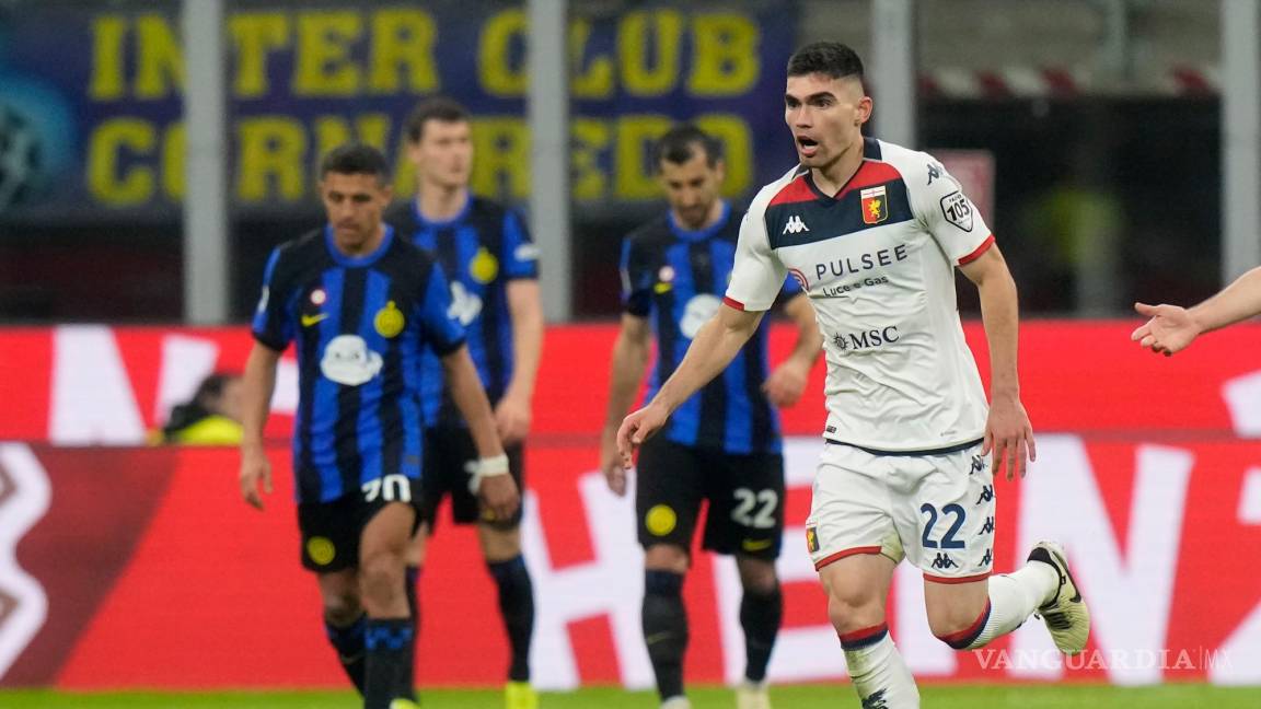 Johan Vásquez abrirá la primera fecha de la Serie A en el enfrentamiento entre el Genoa y el Inter de Milán