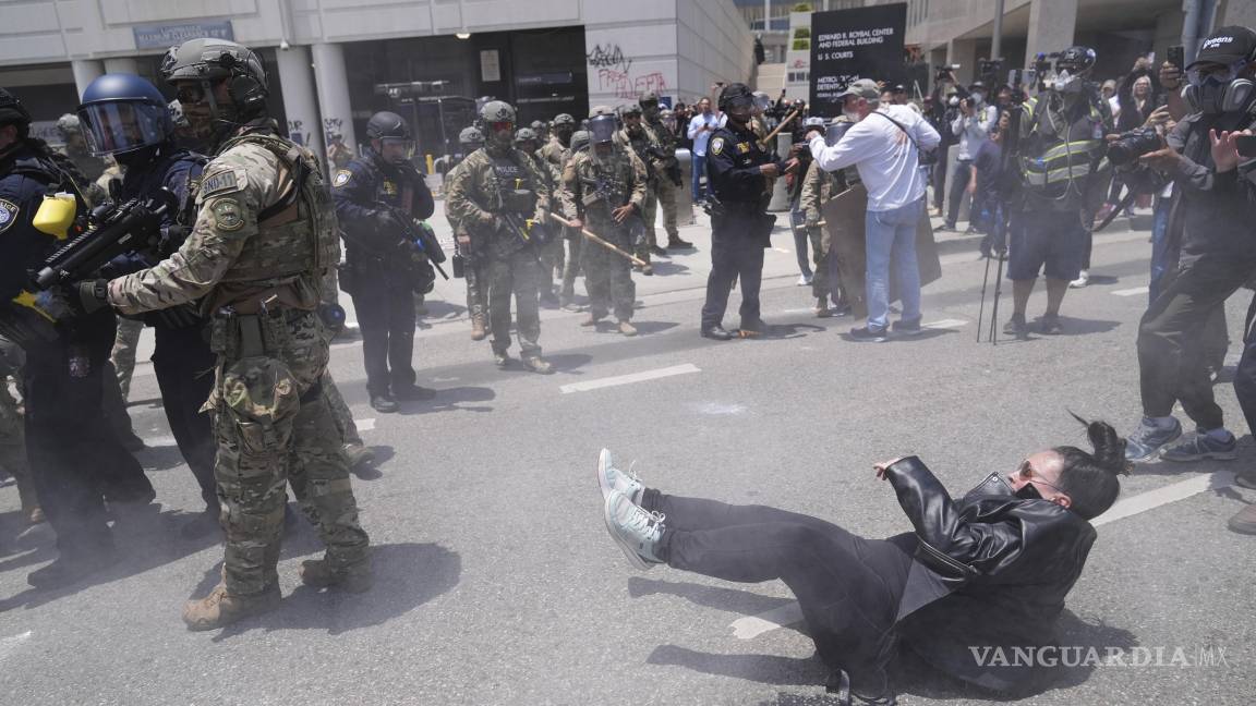 $!“Las injusticias que están enfrentando los inmigrantes en Los Ángeles son inaceptables y no pueden ser ignoradas”, afirmó Jorge Ramos