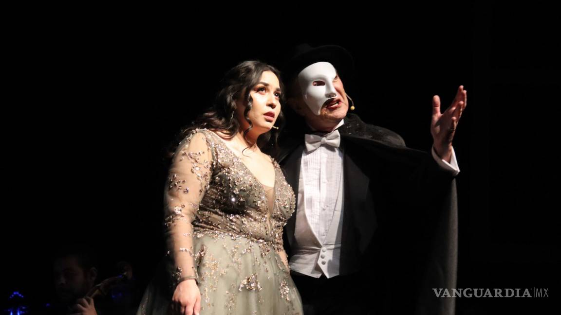 Ópera de Saltillo rinde tributo al Fantasma de Andrew Lloyd Webber