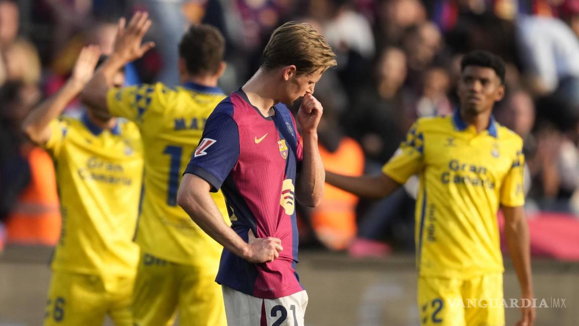 Las Palmas amarga el aniversario 125 del Barcelona con una histórica victoria en el Camp Nou