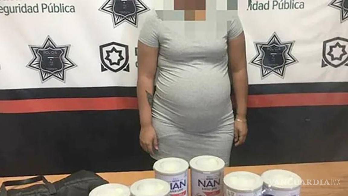 Activistas apoyan a embarazada detenida por intentar robar latas de leche en Coahuila