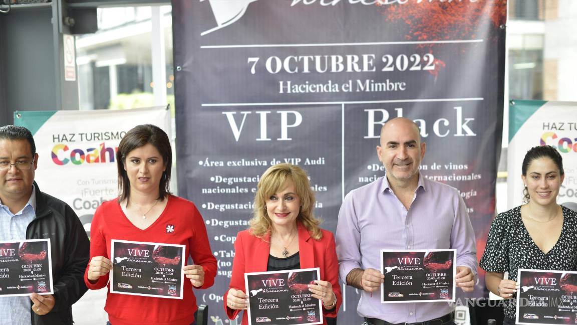 Presentan Vive la Experiencia Winesomme