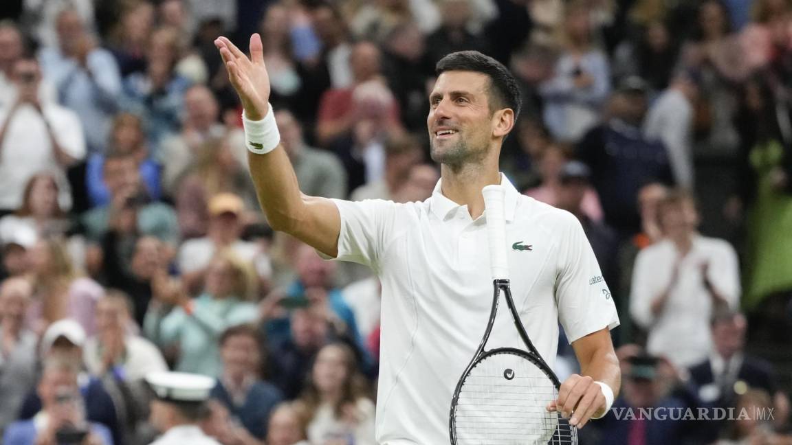 Djokovic avanza a Octavos en Wimbledon y deja fuera a Alexei Popyrin