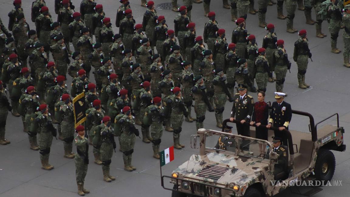 $!Fuerzas armadas construyen paz e infraestructura: Claudia Sheinbaum
