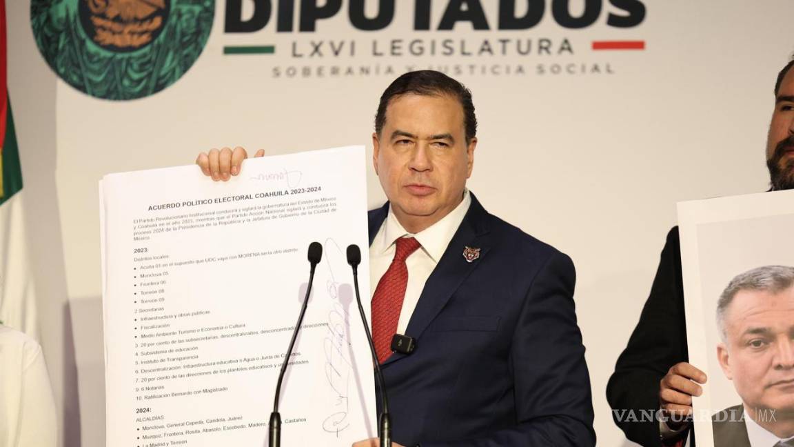 Confirma Ricardo Mejía que interpondrá una denuncia penal contra diputado de Coahuila por llamarlo ‘narcopolítico’