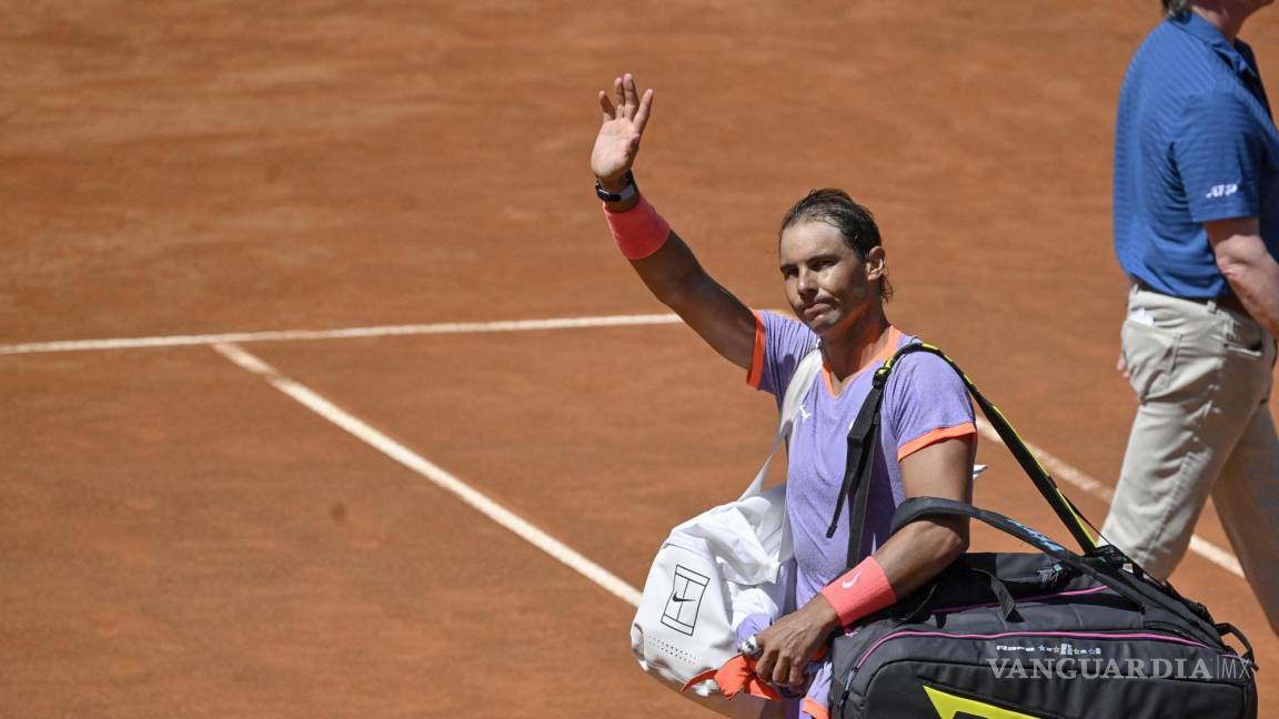Rafael Nadal jugó su último partido en Roma, ¡es el fin de una era!