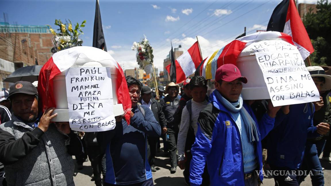 Avivan fallecimientos descontento en Perú; protestas ya suman 47 fallecidos