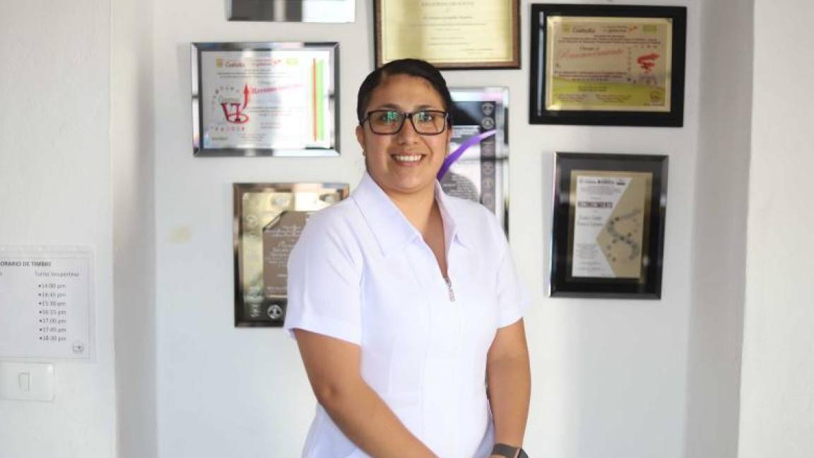 $!Karina formará parte del equipo de la Escuela de Estudios Técnicos de Enfermería de Saltillo.