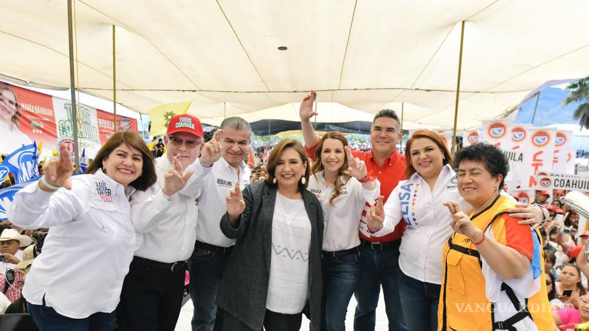 Xóchitl Gálvez visita Saltillo y pide defender con el voto ‘la libertad y la prosperidad’