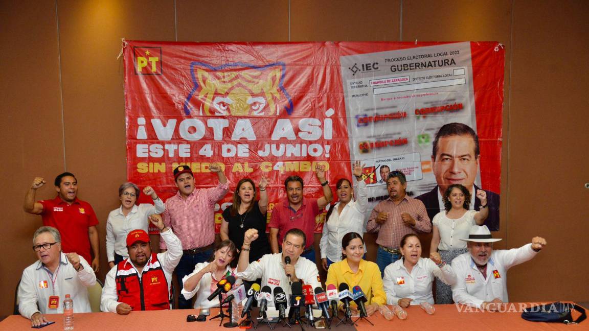 $!Ricardo Mejía se autodenominó este martes candidato ciudadano, luego del abandono del Partido del Trabajo (PT).