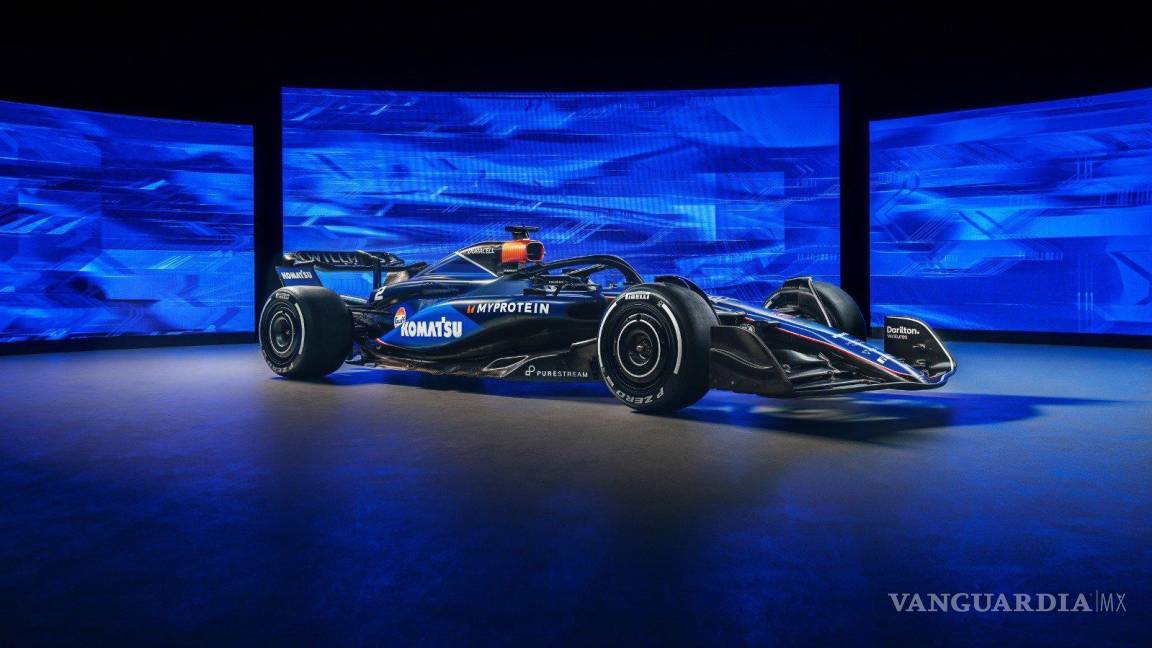 Williams presenta su nuevo FW46 con el que correrá en la Temporada 2024 de la F1