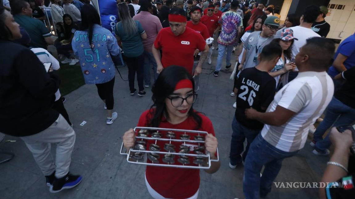 $!Aficionados se dieron cita en la casa de los Saraperos de Saltillo en su primer encuentro de la Temporada 2023.