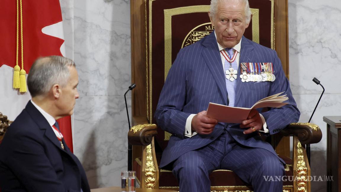 Canadá le dice a Trump que Carlos III es su rey y no quiere otro monarca