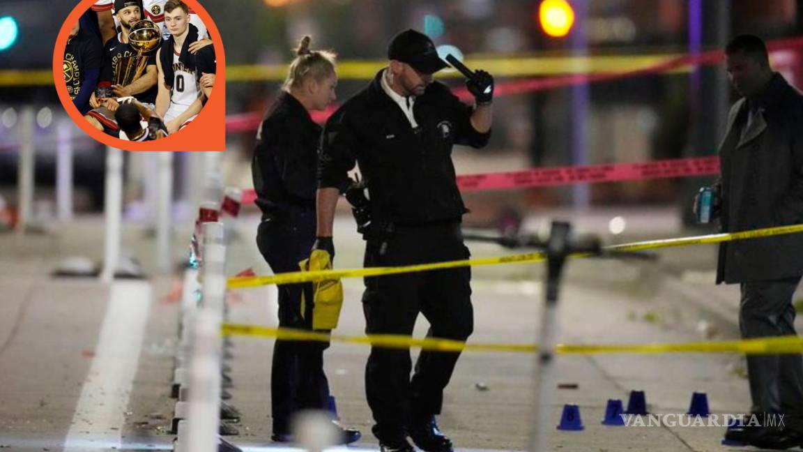 Al menos 10 heridos tras tiroteo durante las celebraciones por el campeonato de los Nuggets