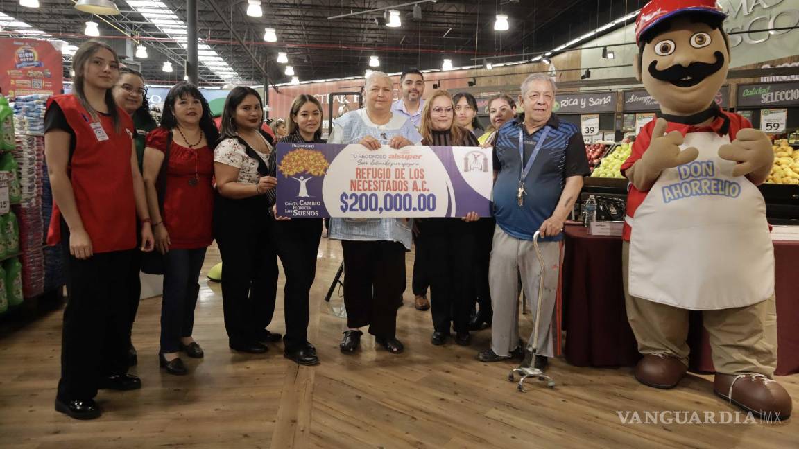 $!Para el Refugio de los Necesitados también hubo apoyo económico.